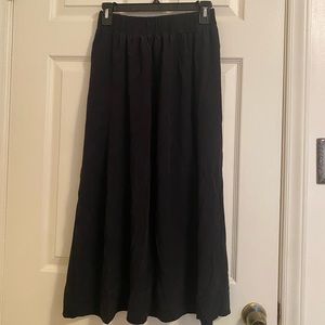Eizabeth Suzann Bel Skirt - Black Silk